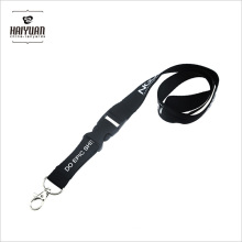 Black Separate Lanyard with Eco-Friendly Material Used for Office